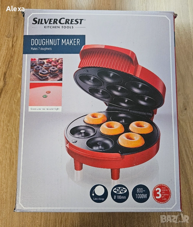 Уред за приготвяне на донъти SilverCrest, снимка 1
