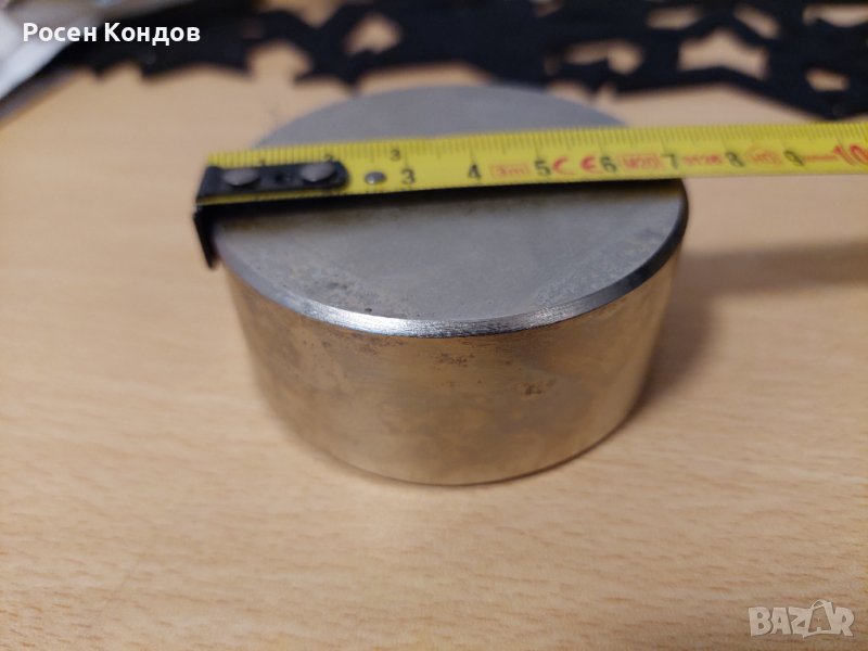 70/40mm неодимови МАГНИТИ N52, Neodymium magnet NdFeB magnit neodimov, снимка 1