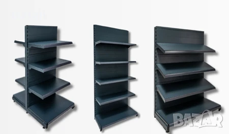 Стелажи за магазин, търговско оборудване Еко Лайн/ДОСТЪПНИ ЦЕНИ//НОВИ/НАЛИЧНИ/, снимка 1