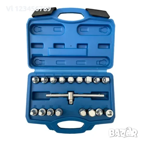 Универсален комплект ключове за картер пробки 18 части FORSAGE, снимка 1