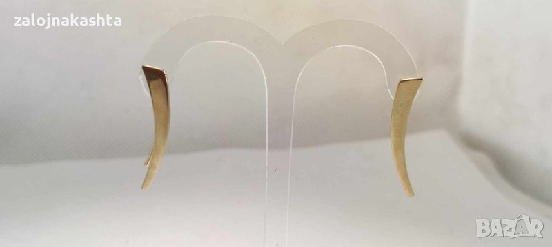 Нови Златни обеци-1,89гр/14кр, снимка 1