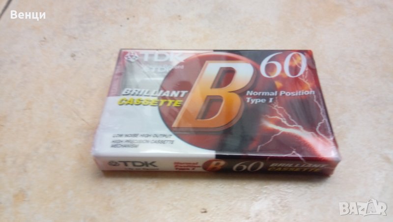 TDK-B 60-аудио касетка., снимка 1