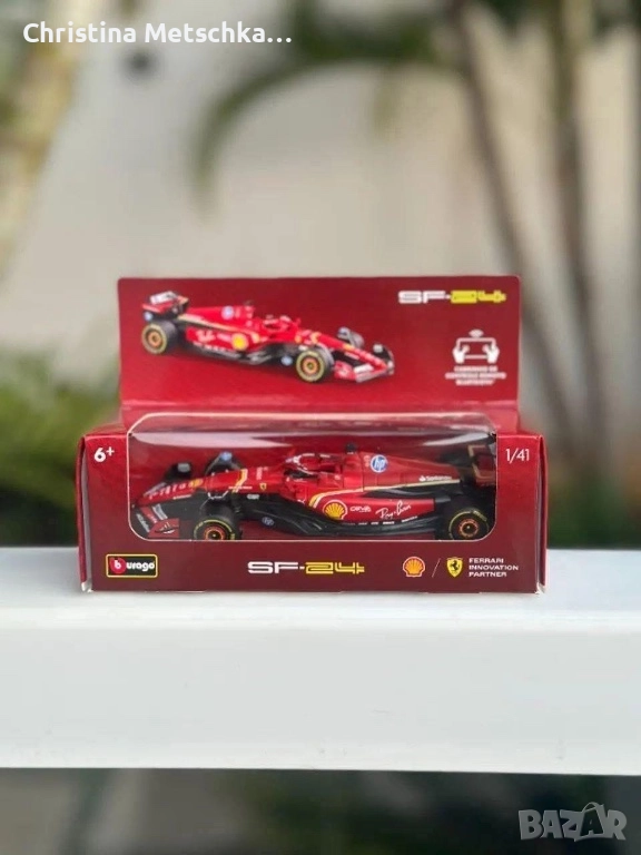 Чисто нова количка от новата колекция Shell Ferrari Formula 1 SF-24, снимка 1