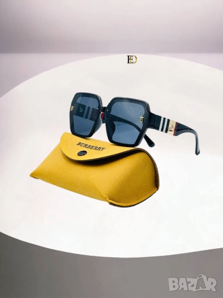 очила с черен обикновен калъф Burberry, снимка 1
