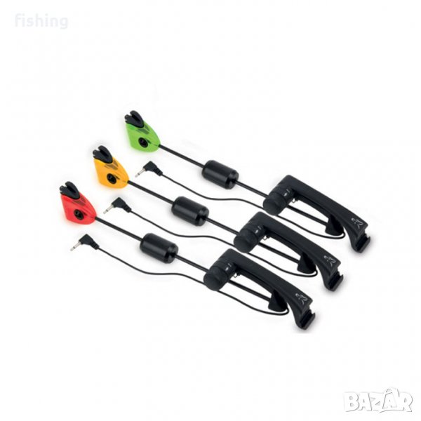 Промо Комплект обтегачи Fox Mk2 Illuminated Swinger Set 3 Rod, снимка 1