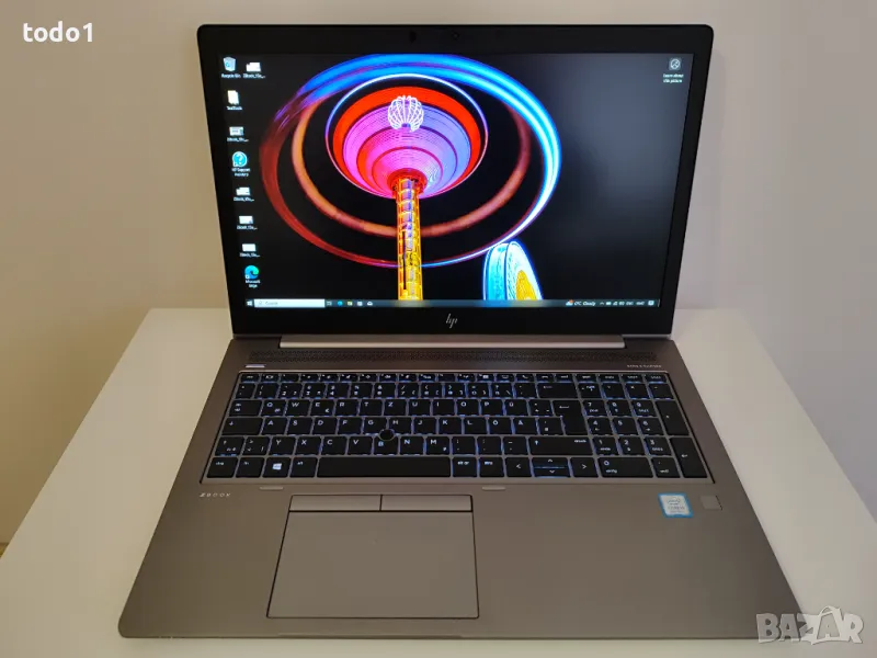 HP ZBook 15u G6 FHD IPS i5-8265U/512GB/16GB/AMD 4GB/4G модем, снимка 1