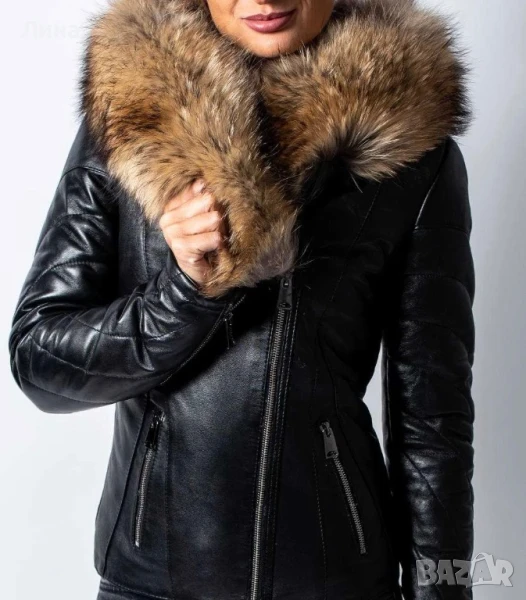 Страхотно яке естествена кожа , снимка 1