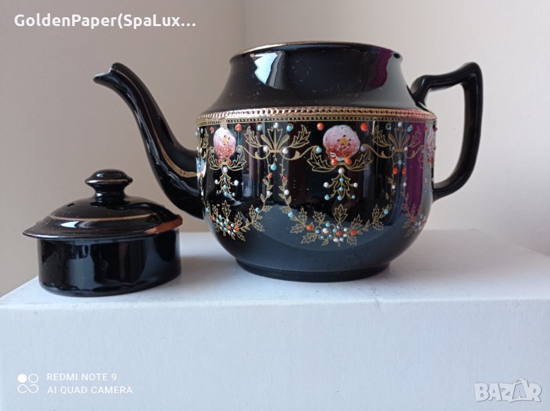Чайник керамика Английски, снимка 1
