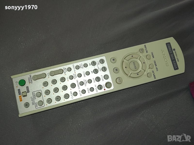 SONY DVD VIDEO REMOTE-COMBO 2004231113, снимка 1