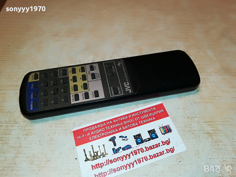 JVC RM-SR230RU REMOTE-ВНОС SWISS, снимка 1