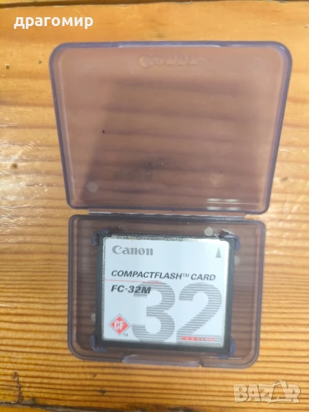 Canon COMPACTFLASH CARD FC-32MB, снимка 1