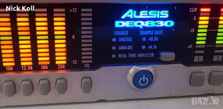 Alesis DEQ 830 RTA Equalizer/Analizer, снимка 1