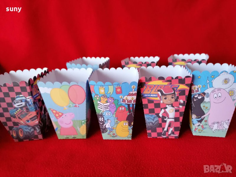 Кутийка за пуканки / чипс , снимка 1