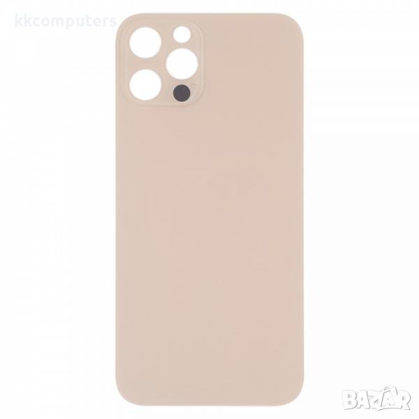 Капак батерия / Задно стъкло (BIG HOLE) за iPhone 13 PRO 6.1 / Златен Баркод : 483157, снимка 1