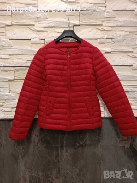 Дамско червено яке м 25лв, снимка 1