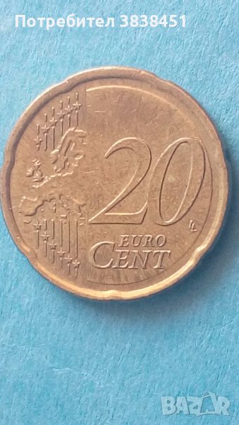 20 Euro Cent 2009г.Словенско, снимка 1