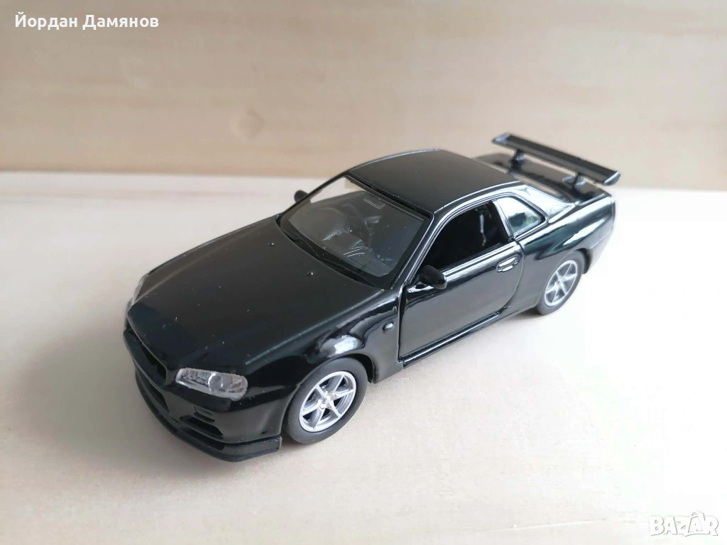 Нисан Скайлайн ГТ-Р (Р34) в мащаб 1:34 , снимка 1