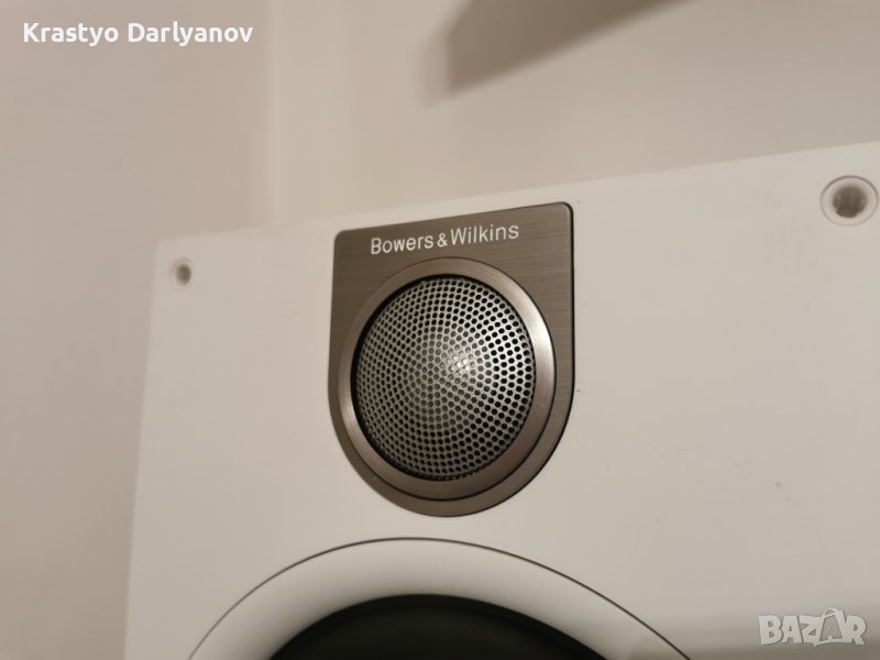 Bowers & Wilkins B&W 685 S2  Бели Тонколони с Bass Reflex 6,5" говорител, снимка 1