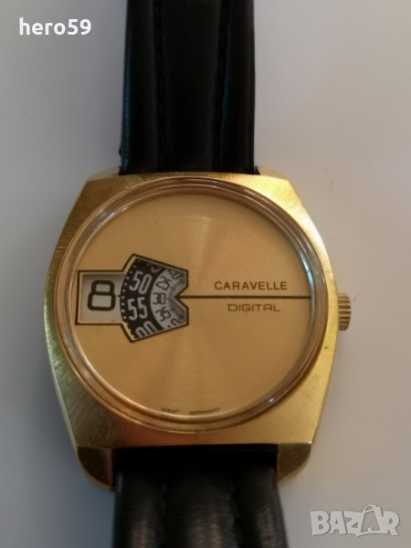Мъжки ръчен часовник-дигитален,автоматик,Като Нов-1970г., снимка 1