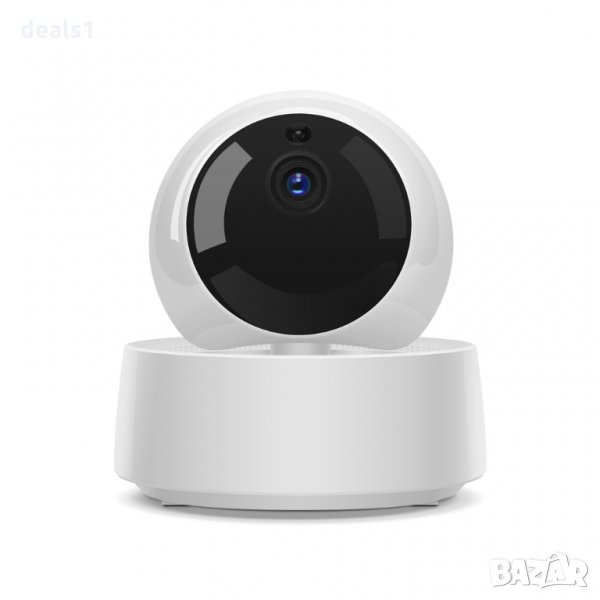 SONOFF GK-200MP2-B WiFi 1080P 360 градусова камера за сигурност бебефон с нощно виждане, снимка 1