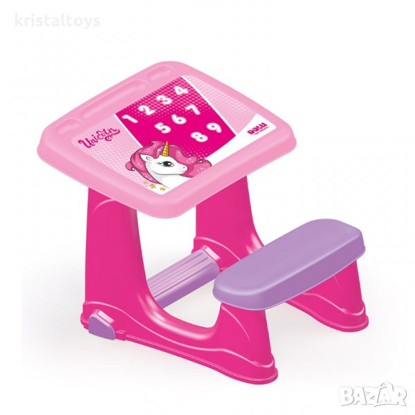 DOLU Детски чин с маса Unicorn 2564, снимка 1