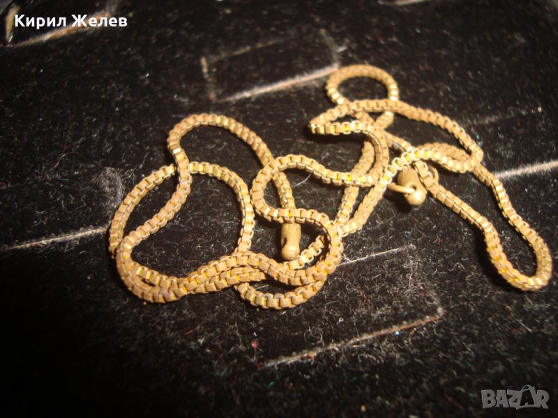 СТАРО БРОНЗОВО СИНДЖИРЧЕ ВЕРИЖКА за КОЛИЕ РЕТРО ПЛЕТКА 19396, снимка 1