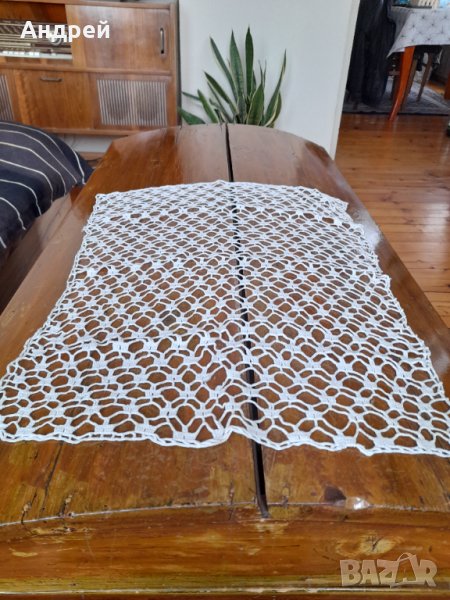 Стара плетена покривка #21, снимка 1