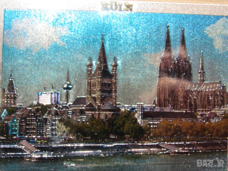  Автентичен метален магнит от Германия, серия-10, снимка 1