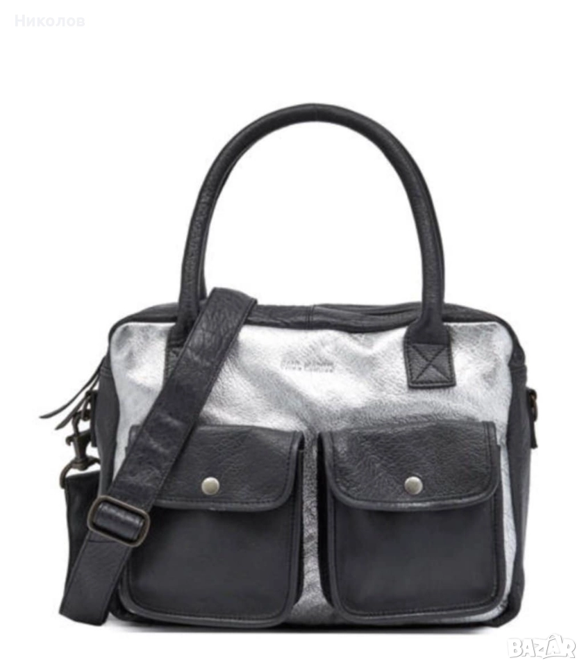 Чанта от естествена кожа PAUL MARIUS, снимка 1