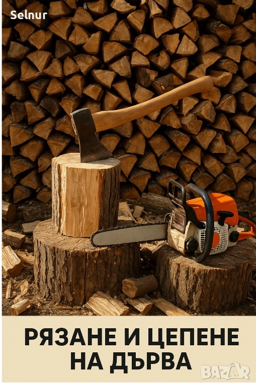 Рязане на дърва , снимка 1