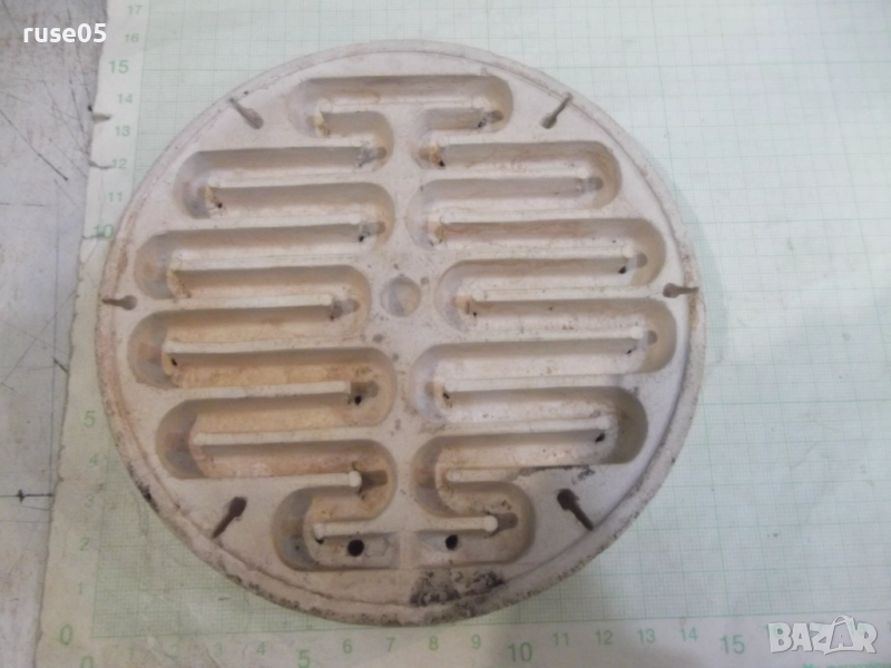 Плоча шамотна за стар котлон с открит реотан нова, снимка 1