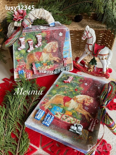 Кутия чантичка-Весела Коледа!, снимка 1