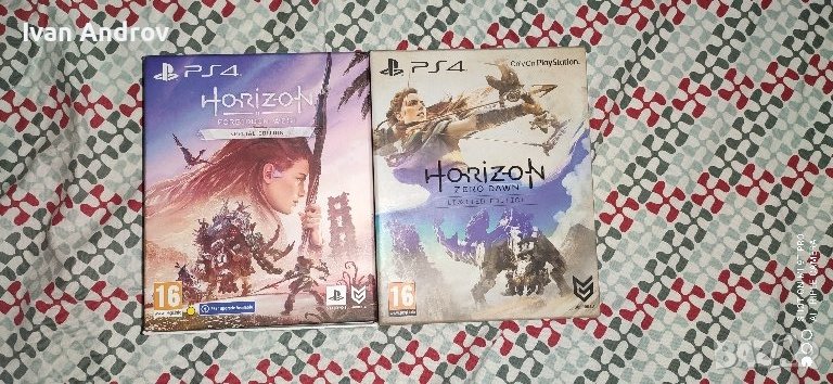 Horizon Zero Dawn Limited Edition+Horizon Zero Dawn Forbidden West Special edition PS4, снимка 1