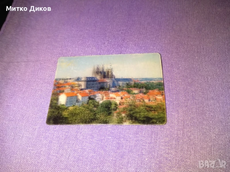 Магнит Прага релефен нов, снимка 1