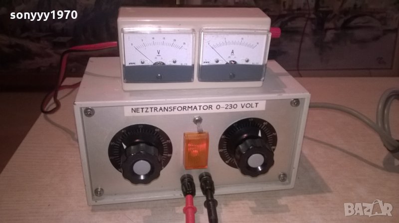 netztransformator 0-230volt-germany-внос швеицария, снимка 1