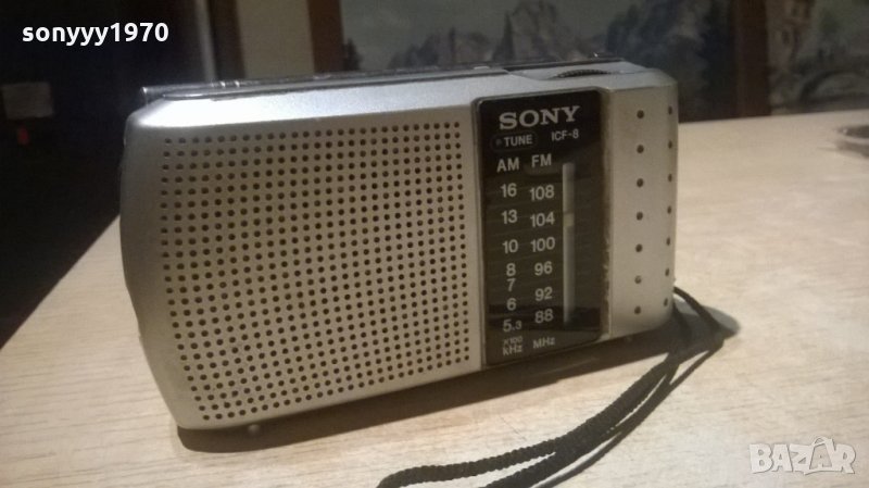 sony icf-8 джобно радио-внос холандия, снимка 1