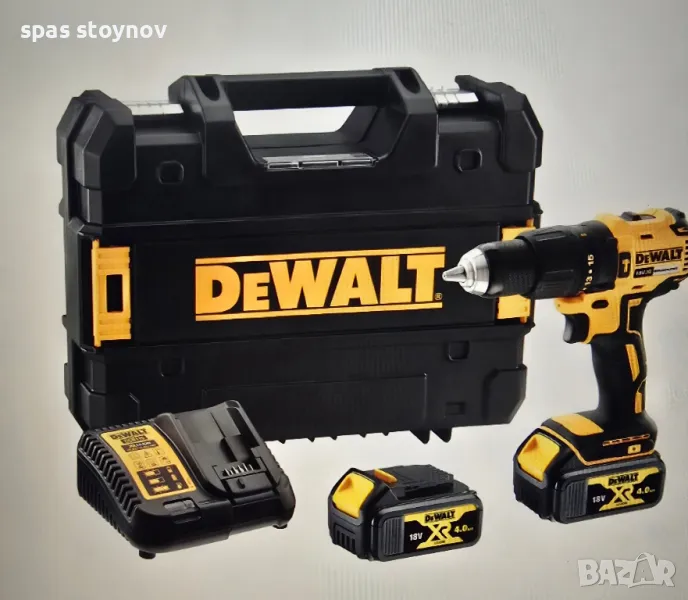 Ударен безчетков винтоверт Dewalt комплект, снимка 1
