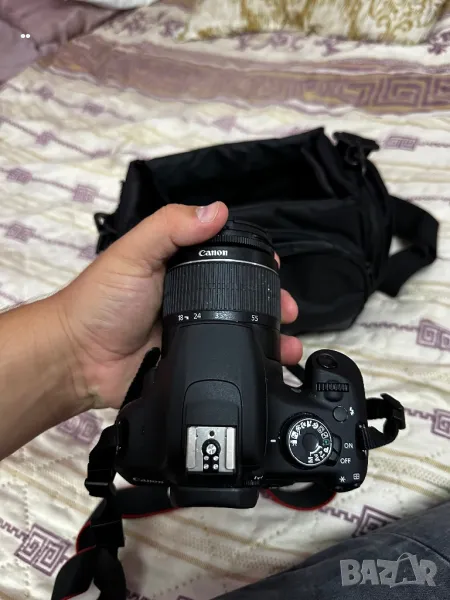 Canon EOS 1200D с обектив EFS 18-55mm, снимка 1