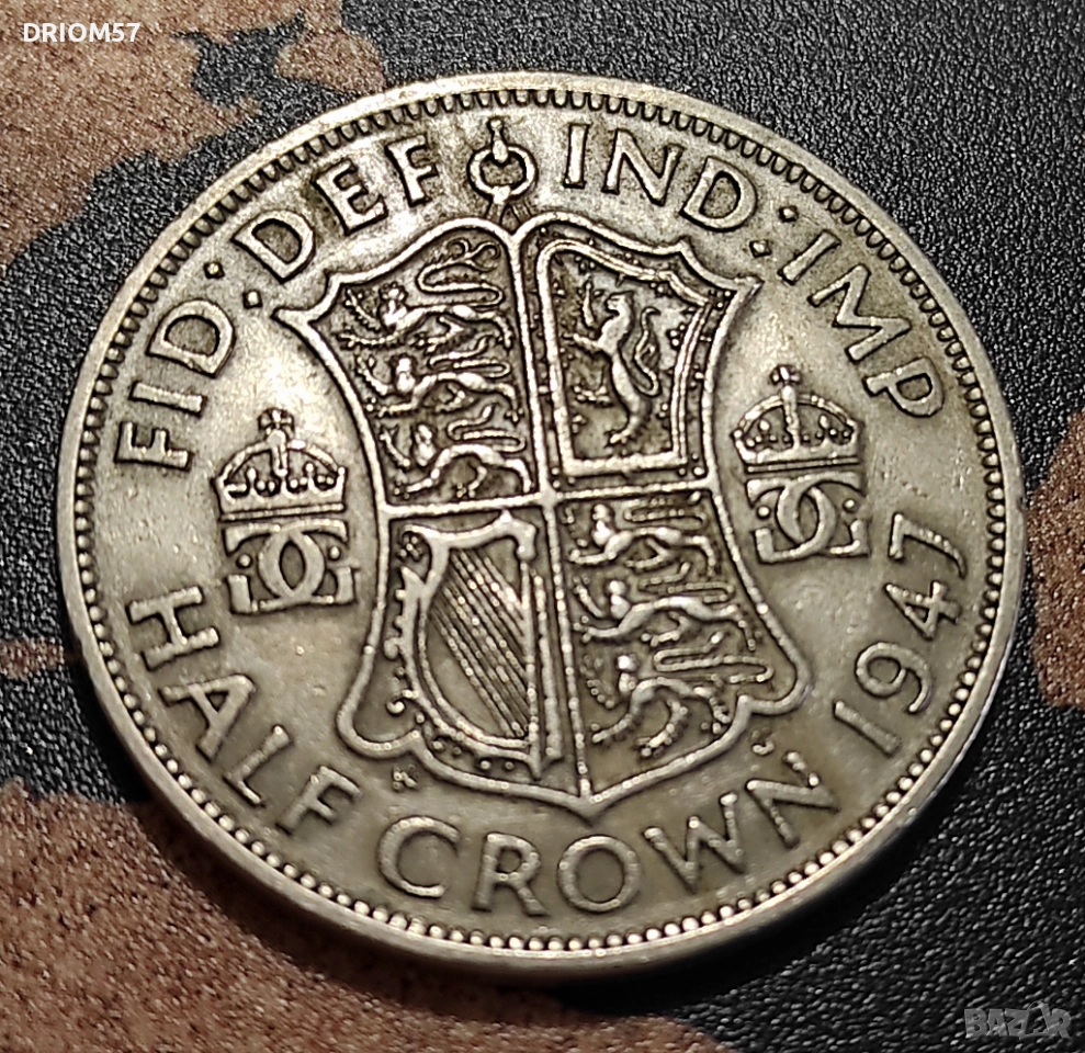 Монети Великобритания- 3 бр› Крал Джордж VI[1947-1950], снимка 1