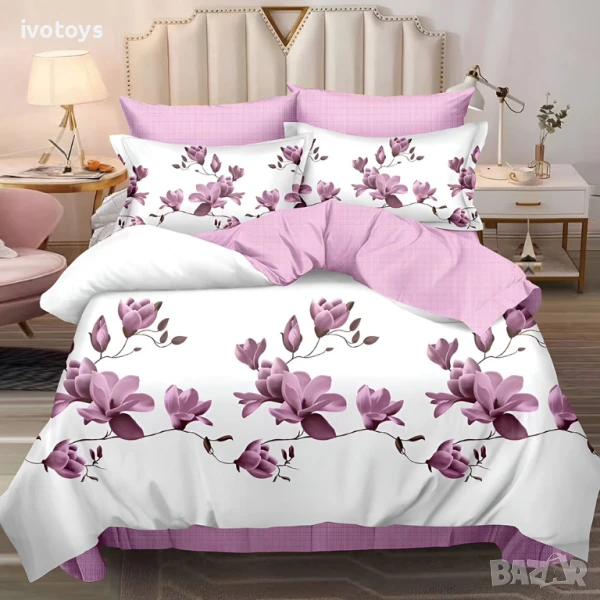 Двулицево спално бельо, 6 части - Модел WS15987, снимка 1