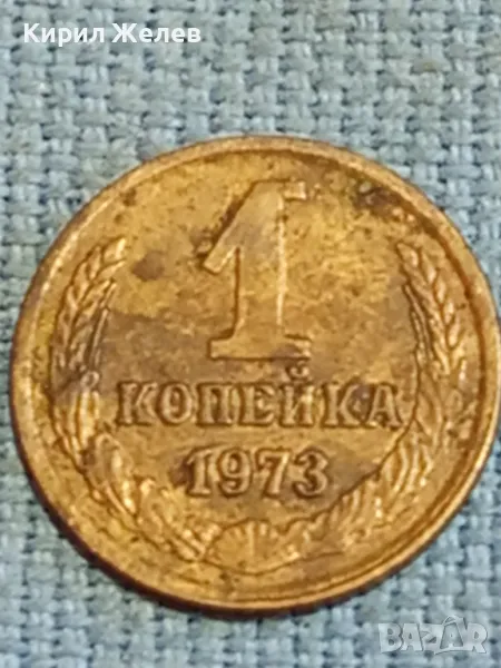 Стара монета 1 копейка 1973г. СССР рядка за КОЛЕКЦИЯ ДЕКОРАЦИЯ 39484, снимка 1
