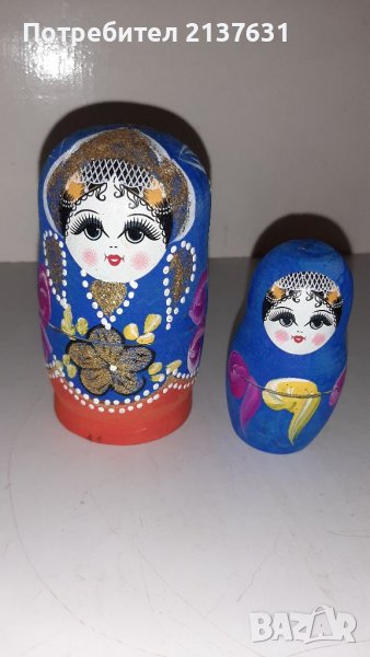 ДЪРВЕНИ МАТРЬОШКИ , снимка 1