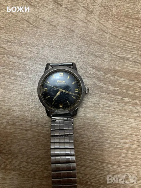 Швейцарски ретро часовник DOXA – колекционерски и работещ, снимка 1