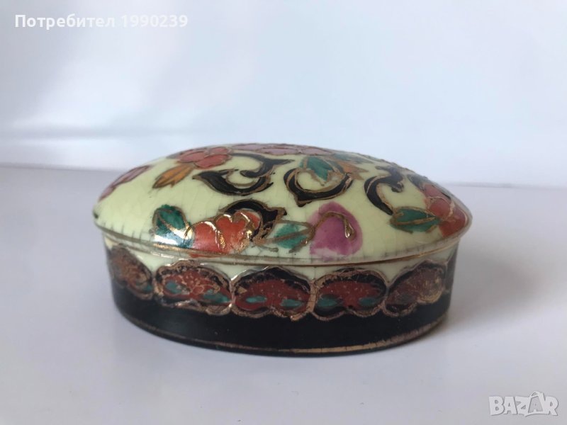 кутия за бижута - порцеланова, снимка 1