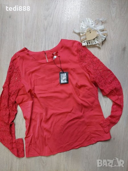 нова червена блузка, снимка 1