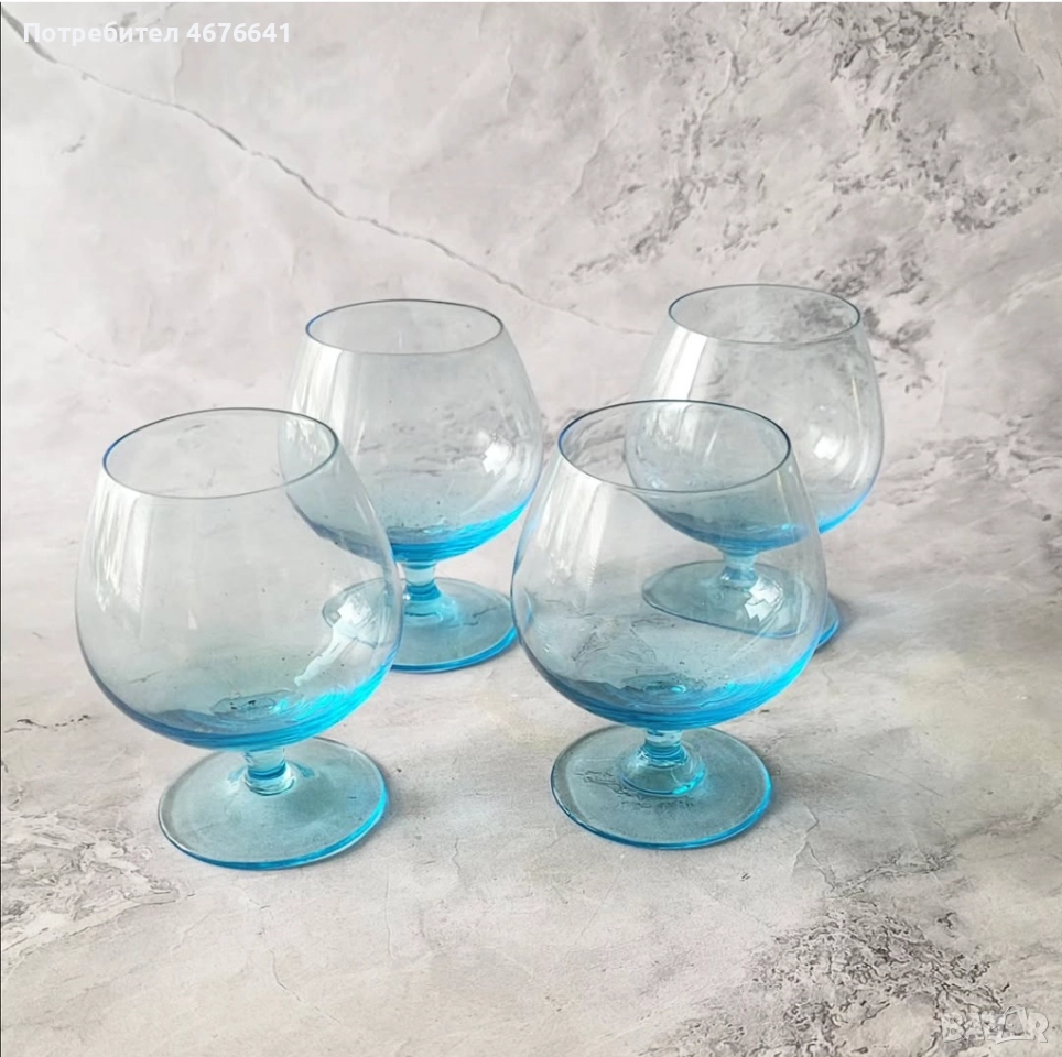 Чаши от цветно стъкло, снимка 1