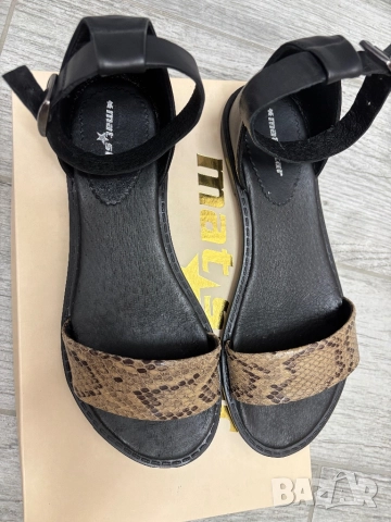 Равни сандали  естествена кожа