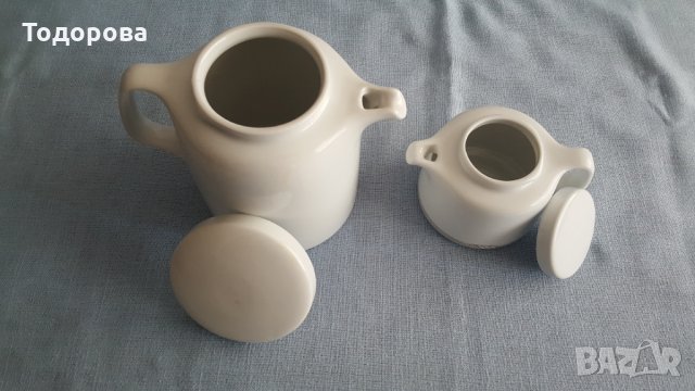 Голяма и малка порцеланови кани-Бавария, снимка 4 - Други ценни предмети - 33643863