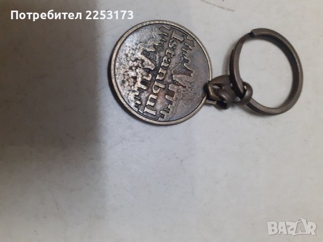 Бронзов сувенир-ключодържател от Истанбул, снимка 2 - Други - 38880565