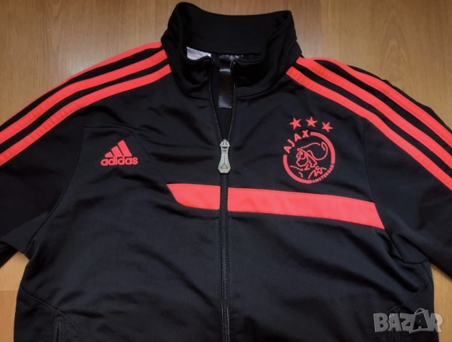 Ajax Amsterdam / Adidas - футболно горнище анцуг на Аякс, снимка 2 - Детски анцузи и суичери - 43821603